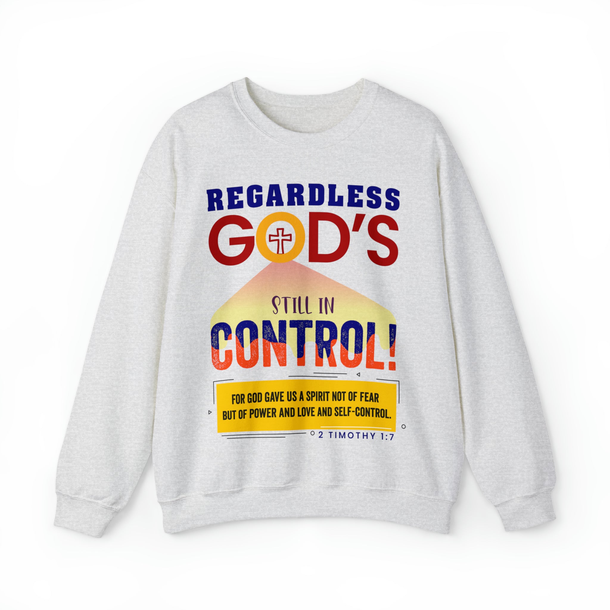 God's Still In Control - Unisex Heavy Blend™ Crewneck Sweatshirt