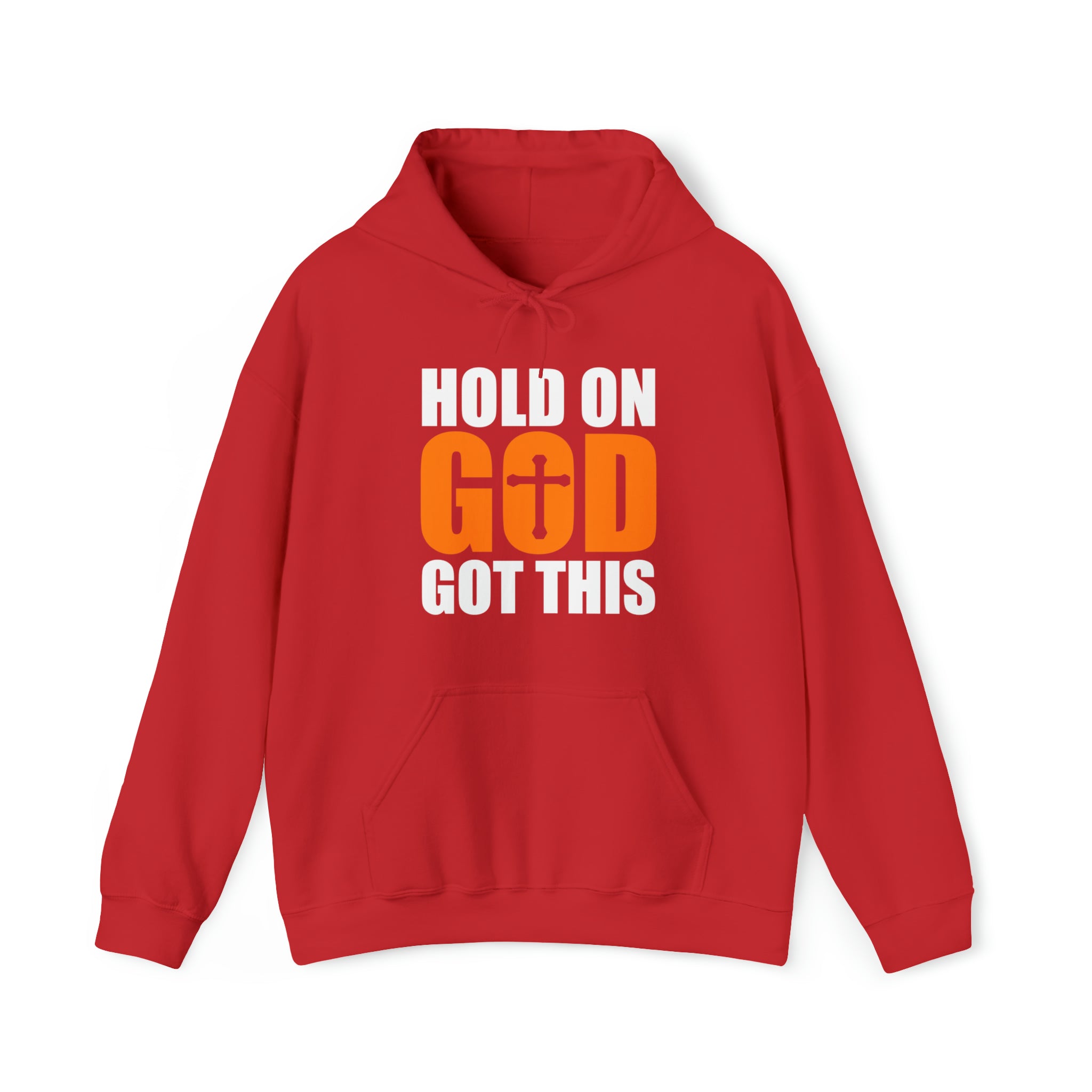 Hold On God Got This - Unisex Heavy Blend™ Hooded Sweatshirt (Printed Front & Back)