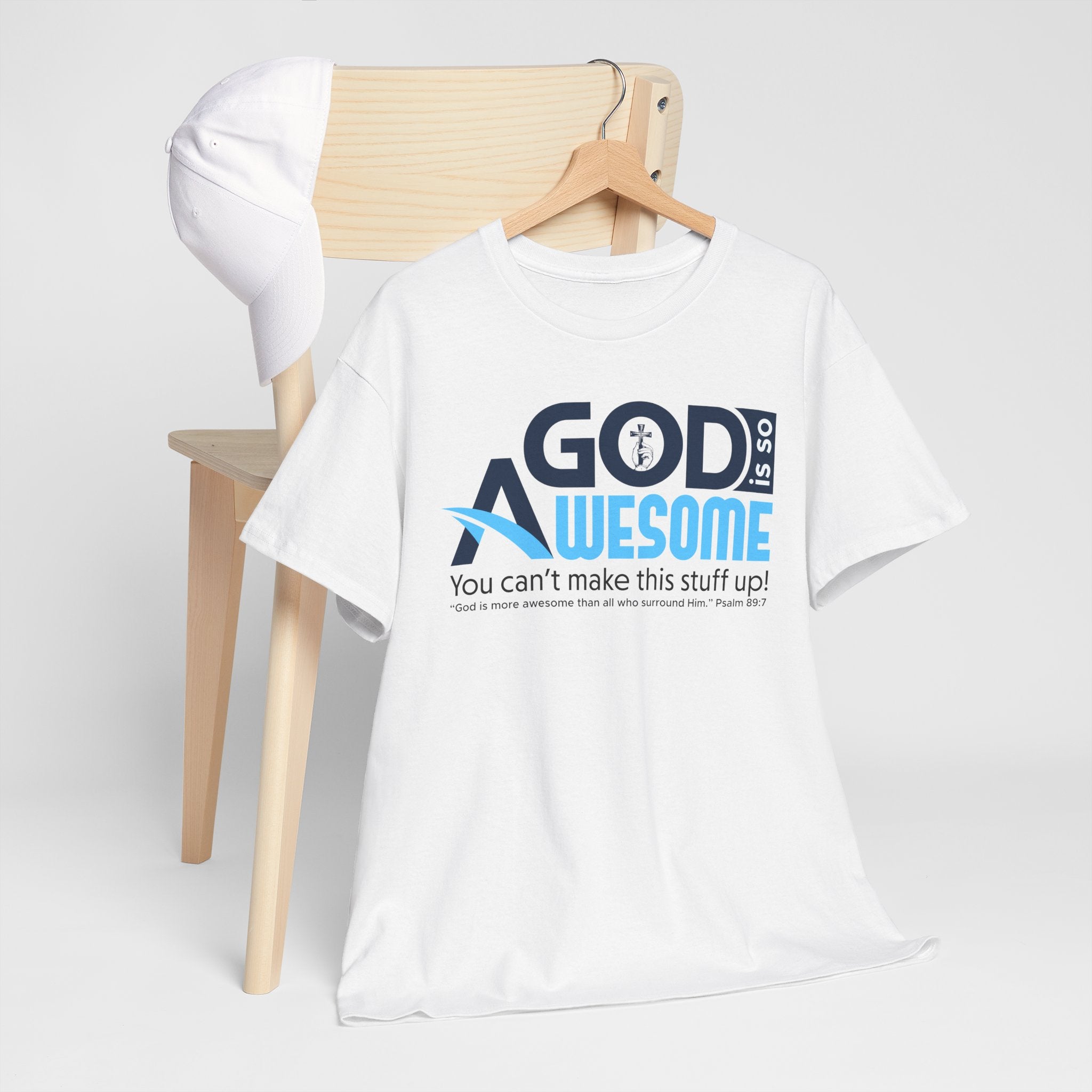 God Is So Awesome - Unisex Heavy Cotton Tee (FREE SHIPPING WITHIN THE U.S.)