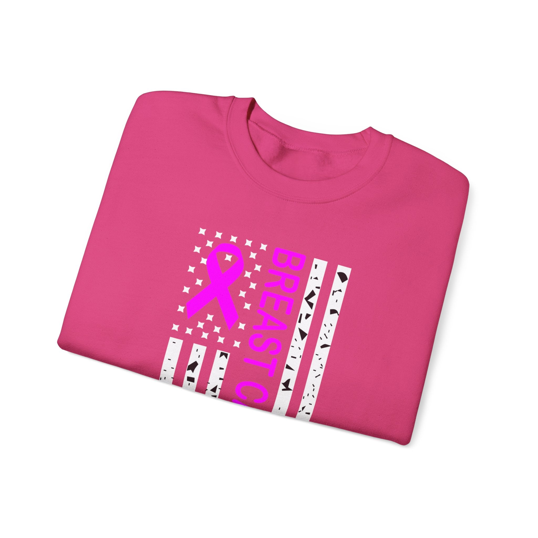 Breast Cancer Survivor - Unisex Heavy Blend™ Crewneck Sweatshirt (FREE SHIPPING WITHIN THE U.S.)