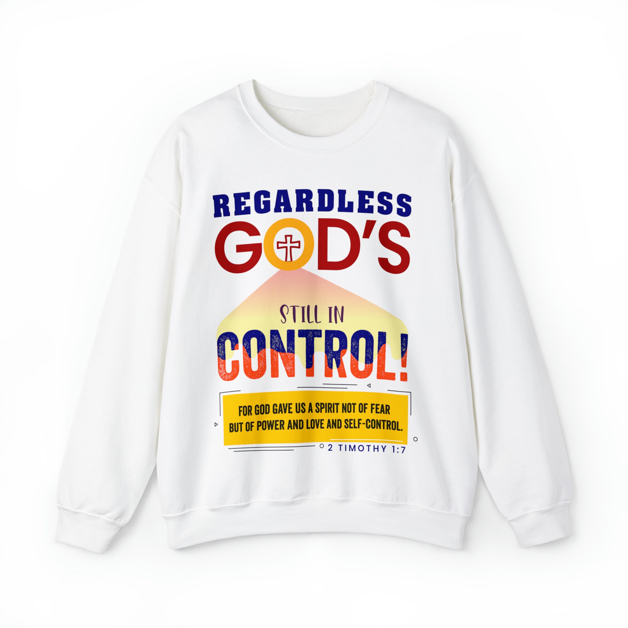 God's Still In Control - Unisex Heavy Blend™ Crewneck Sweatshirt