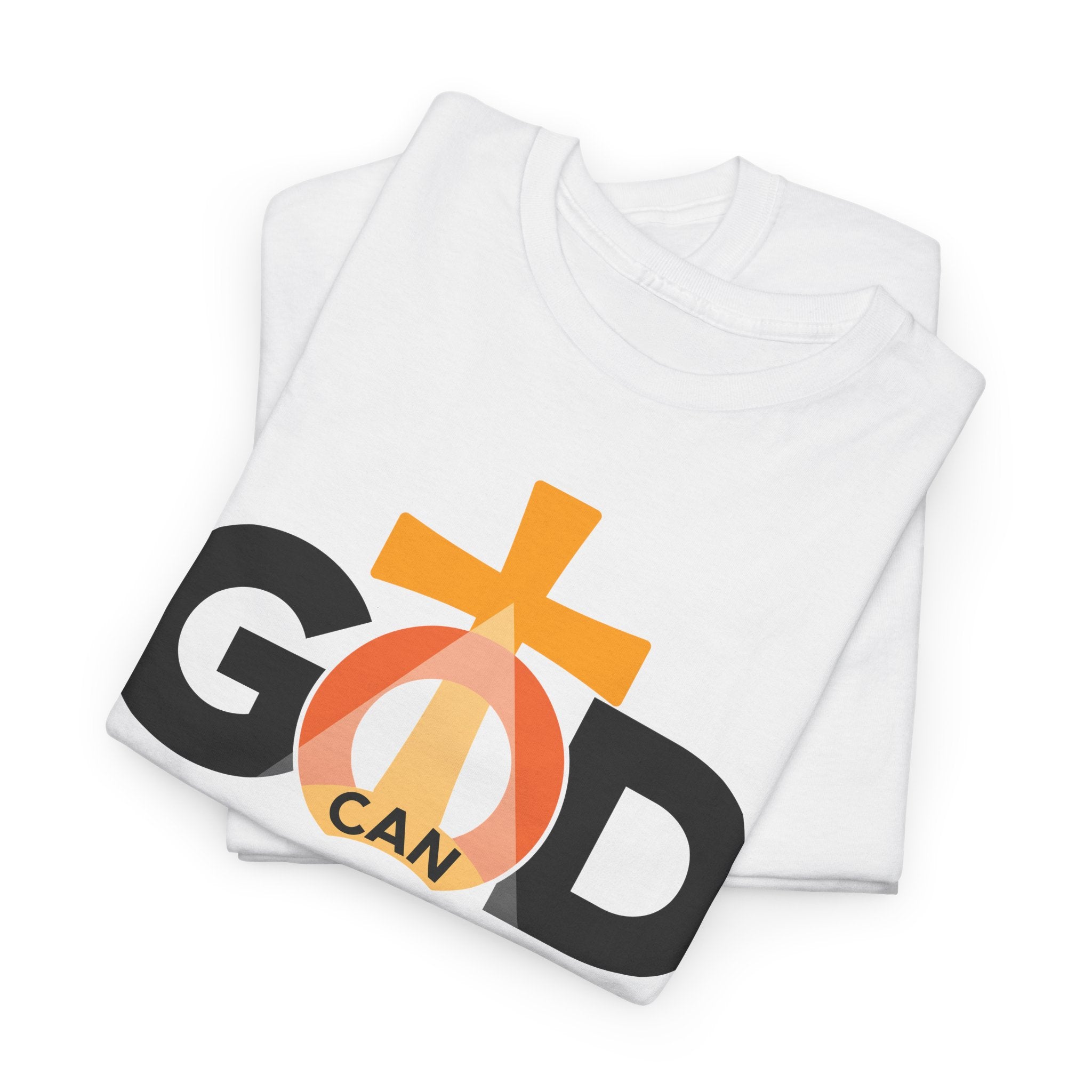 God Can Bless Your Mess - Unisex Heavy Cotton Tee (FREE SHIPPING WITHIN THE U.S.)