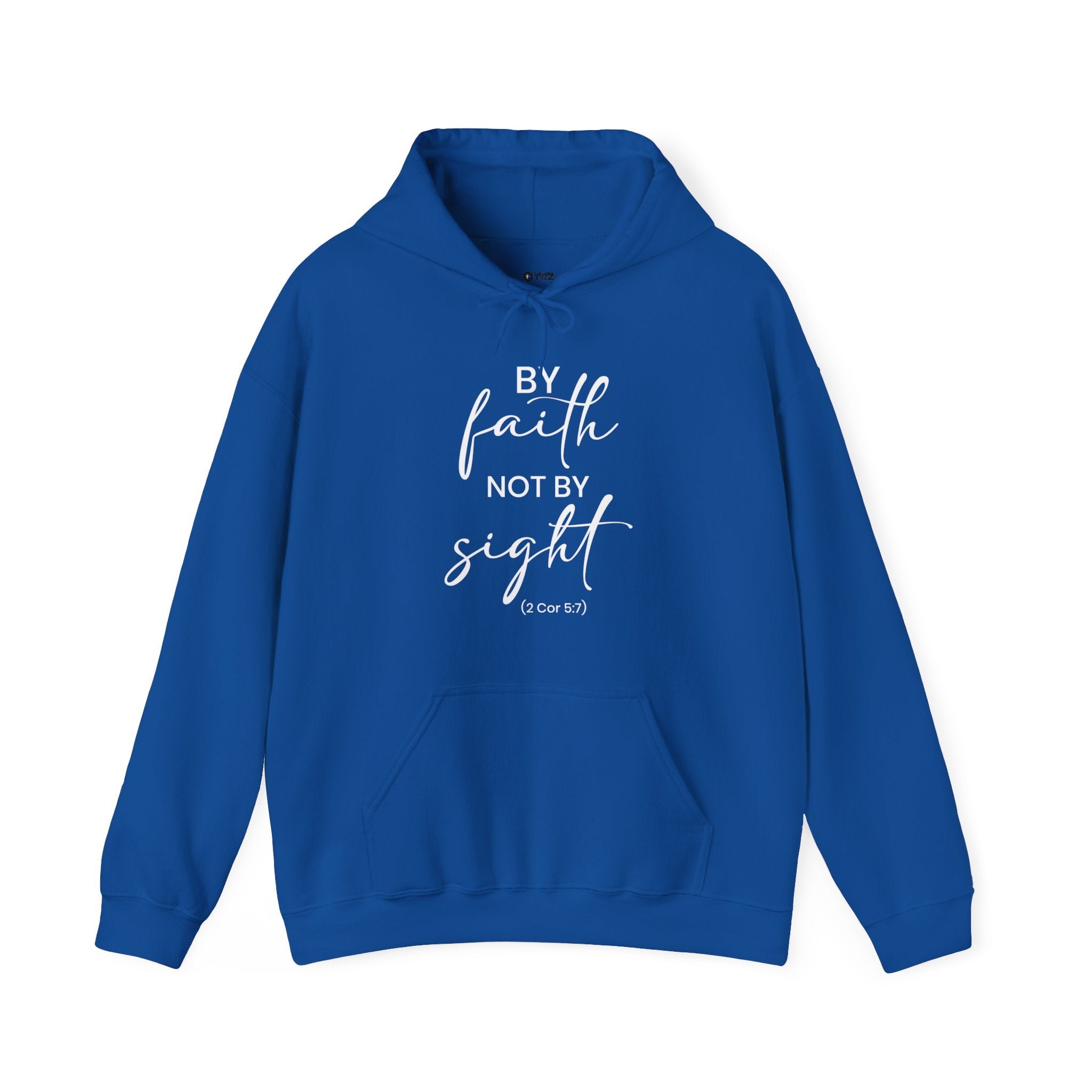 By Faith Not By Sight - Unisex Heavy Blend™ Hooded Sweatshirt (Printed Front & Back)