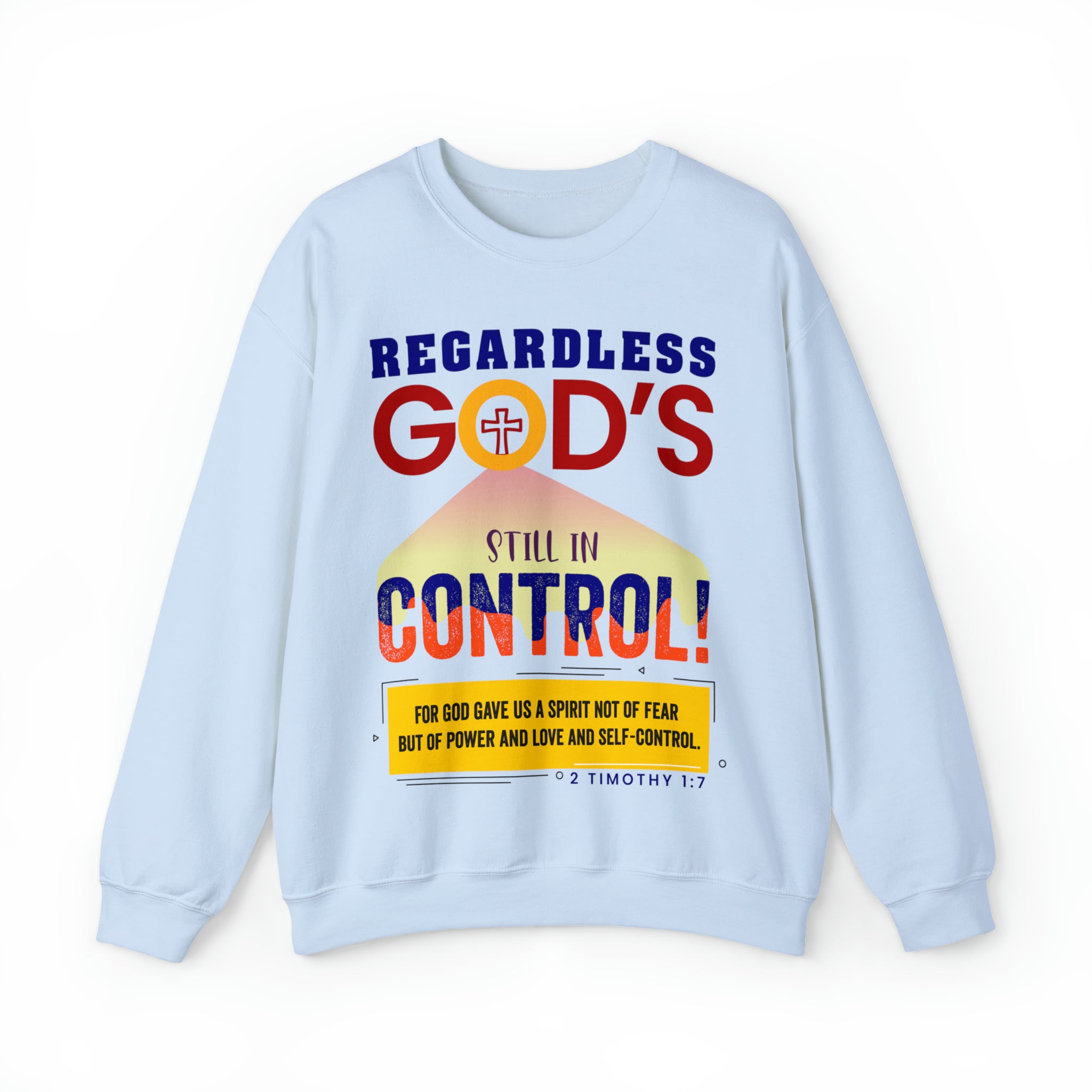 God's Still In Control - Unisex Heavy Blend™ Crewneck Sweatshirt