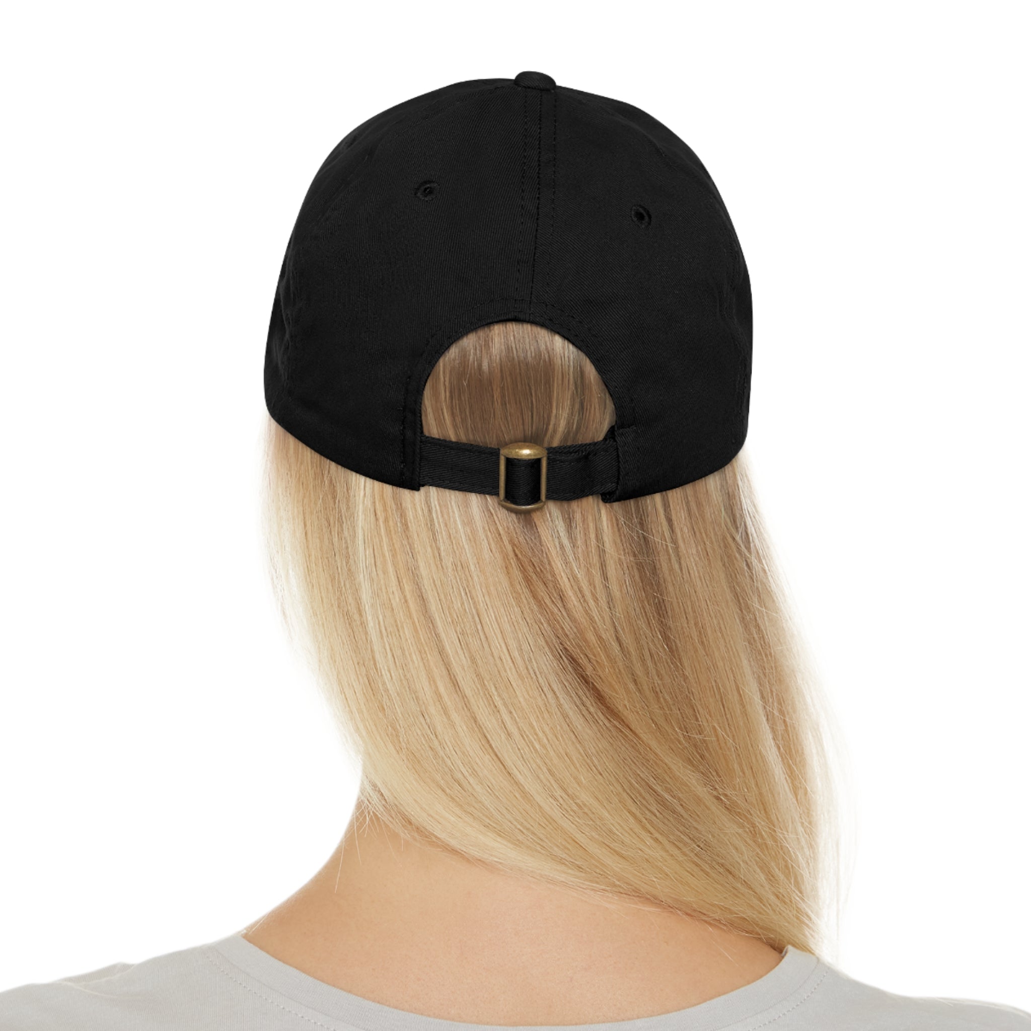 Cap with Leather Patch - (Celebrate and Commemorate Our Black History #2), One Size  (FREE shipping within the U.S.)