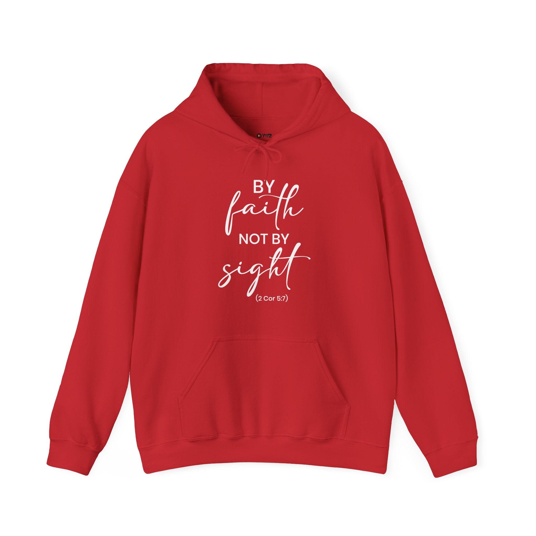 By Faith Not By Sight - Unisex Heavy Blend™ Hooded Sweatshirt (Printed Front & Back)