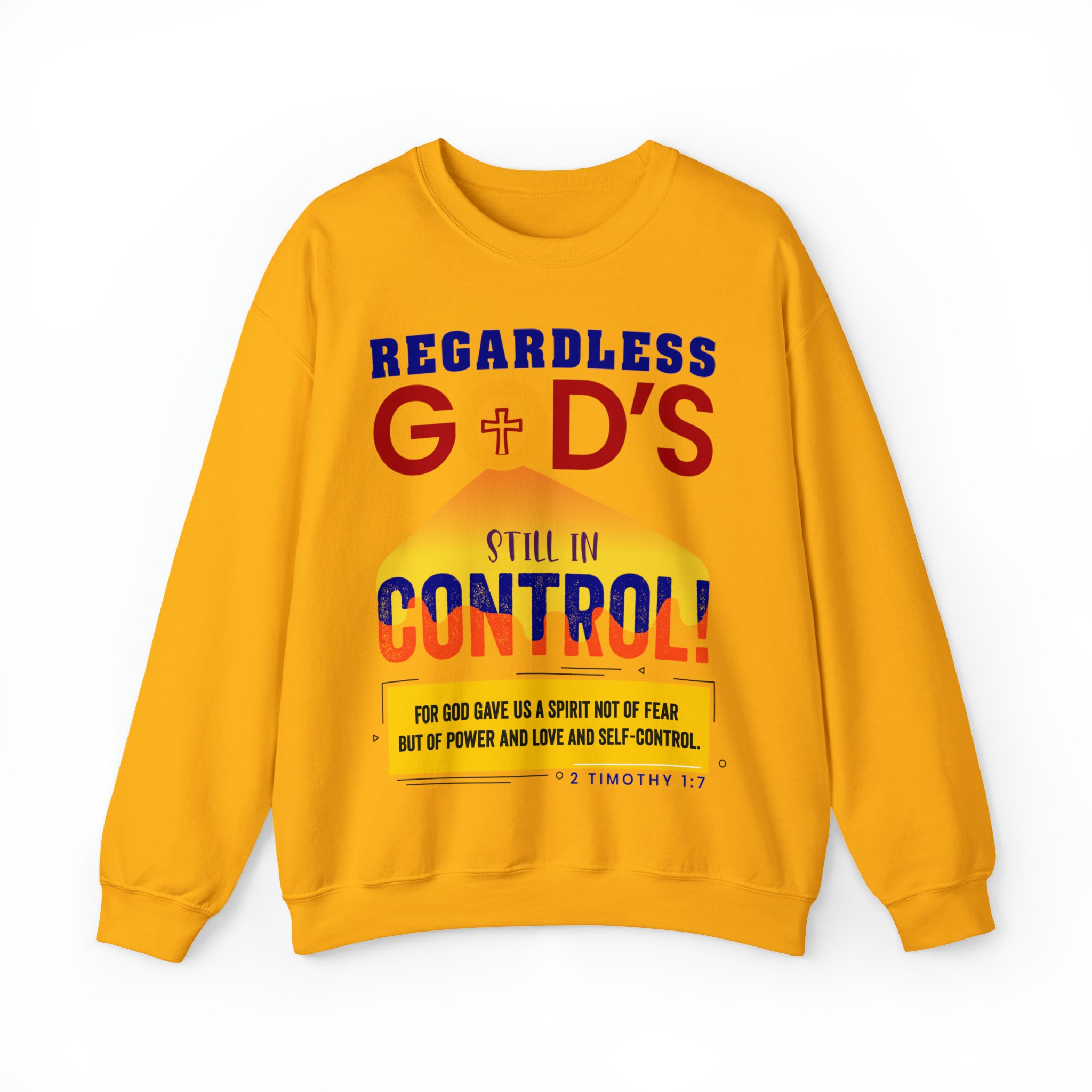 God's Still In Control - Unisex Heavy Blend™ Crewneck Sweatshirt