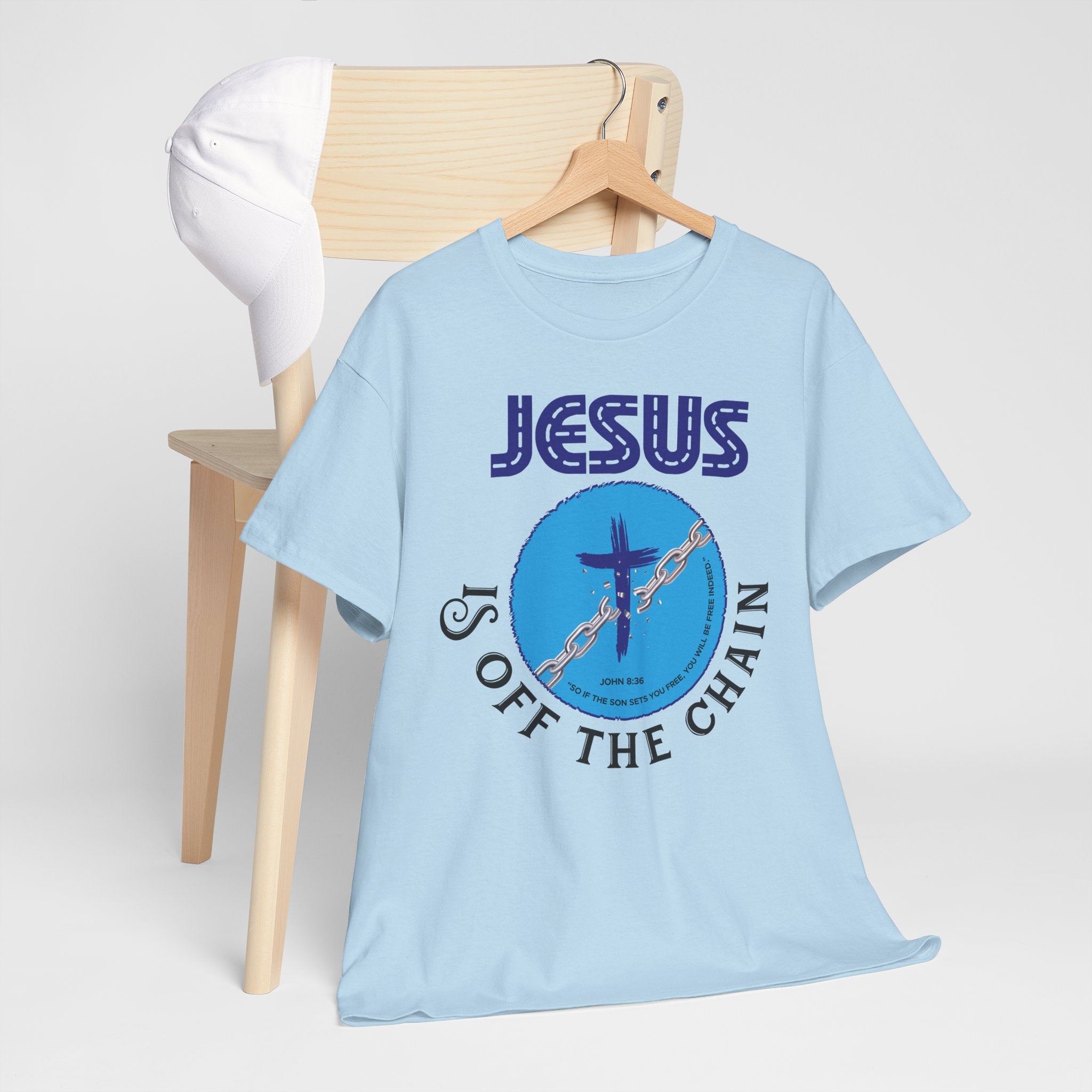 Jesus Is Off The Chain - Unisex Heavy Cotton Tee (FREE SHIPPING WITHIN THE U.S.)