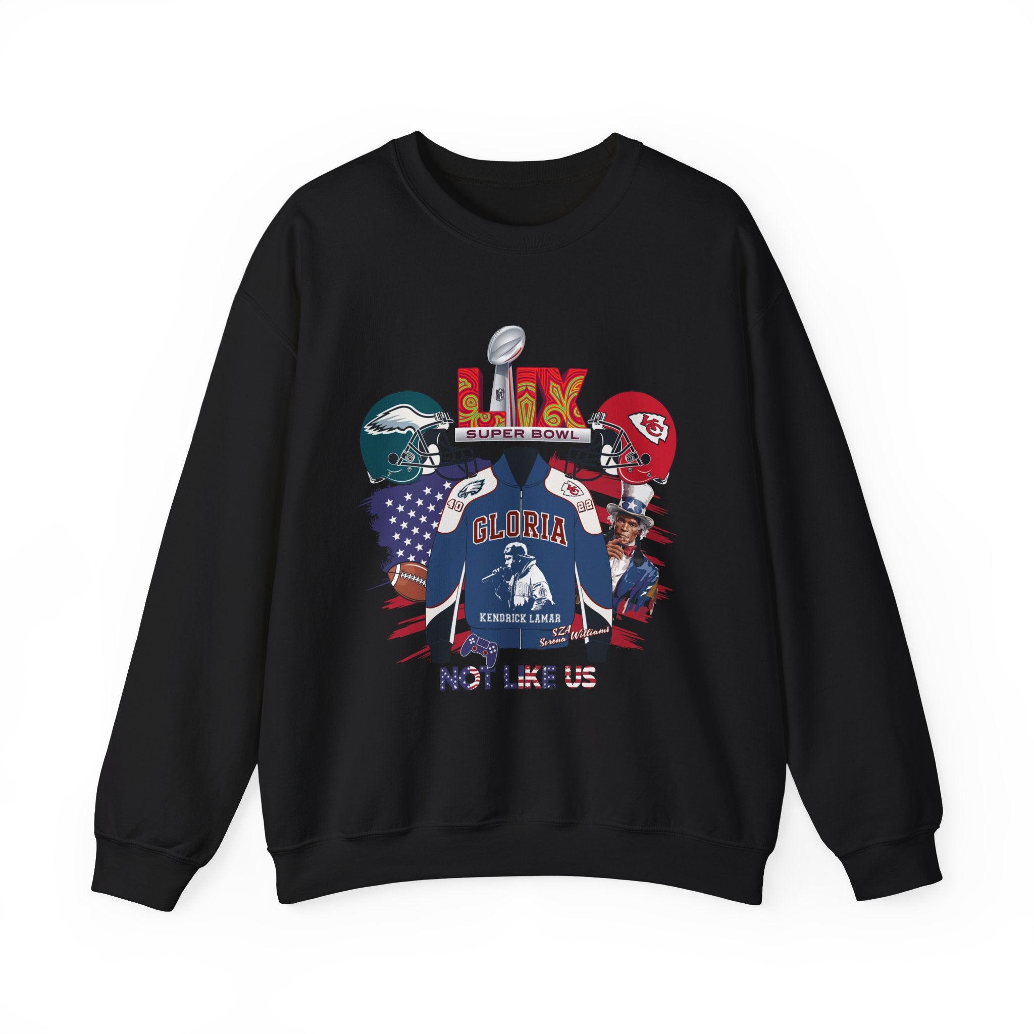 Super Bowl Glory Crewneck Sweatshirt - Unisex Heavy Blend™ - Game Day Style (FREE SHIPPING WITHIN THE U.S.)