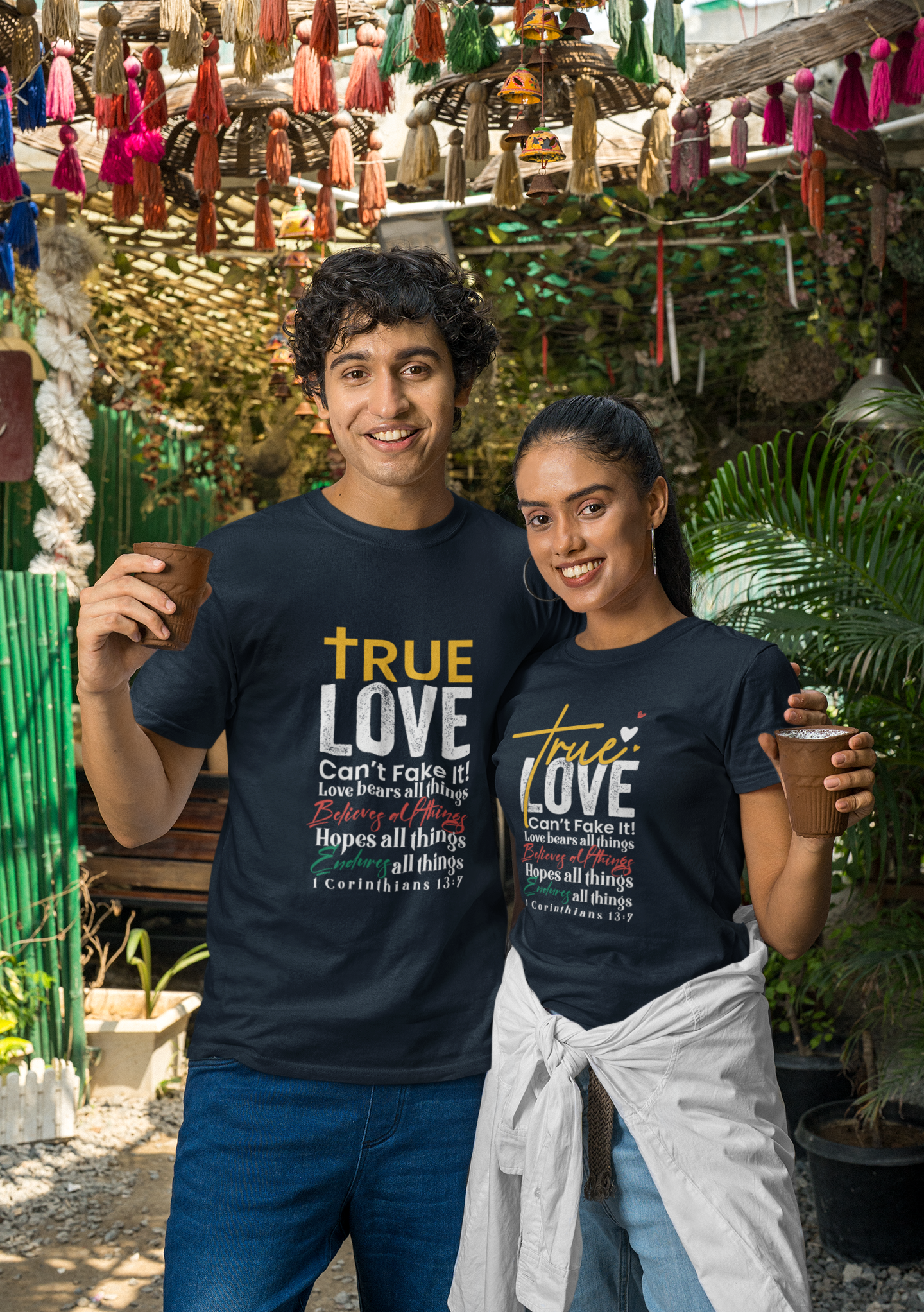 True Love, Can't Fake It - Unisex Heavy Cotton Tee (WC)