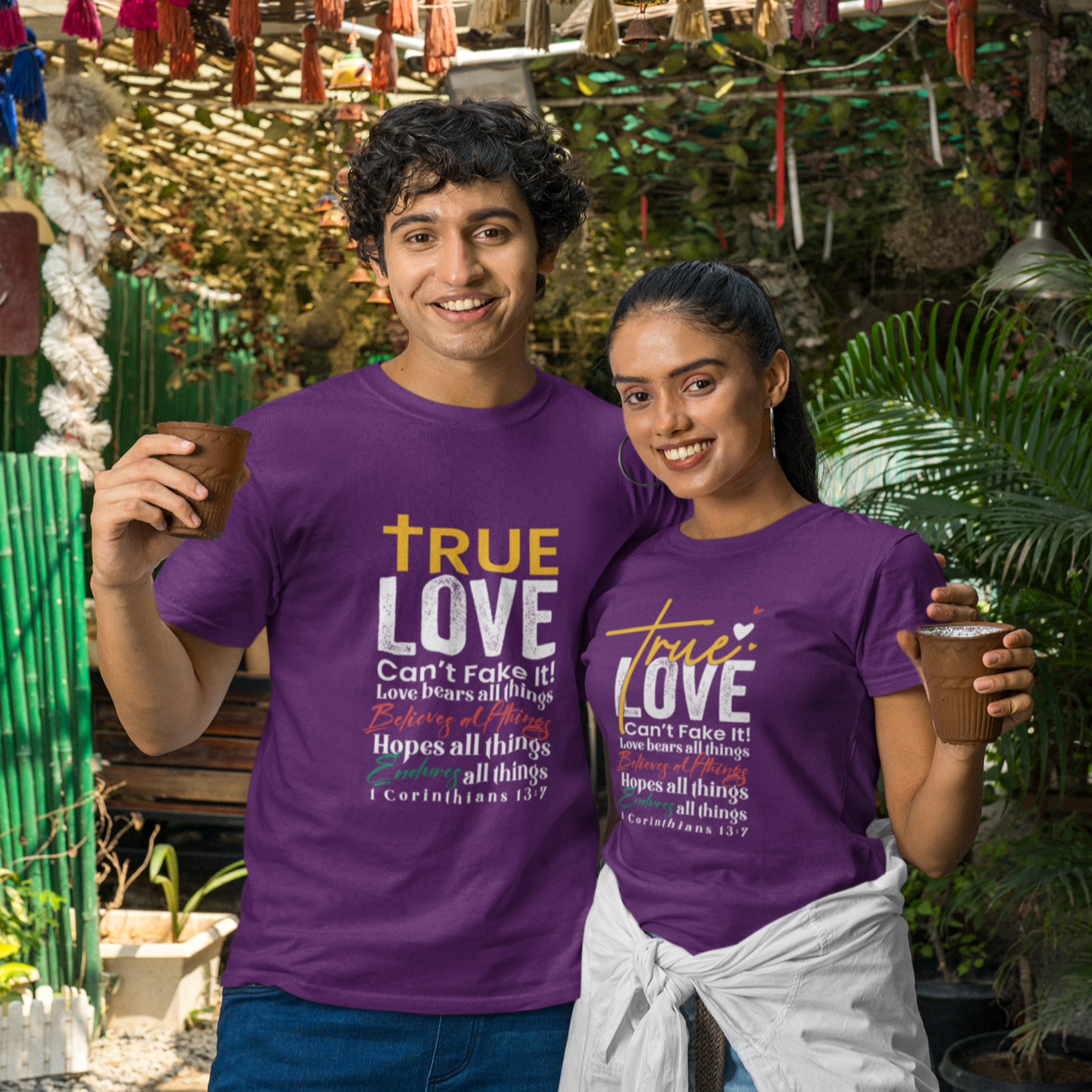 True Love, Can't Fake It - Unisex Heavy Cotton Tee (WC)