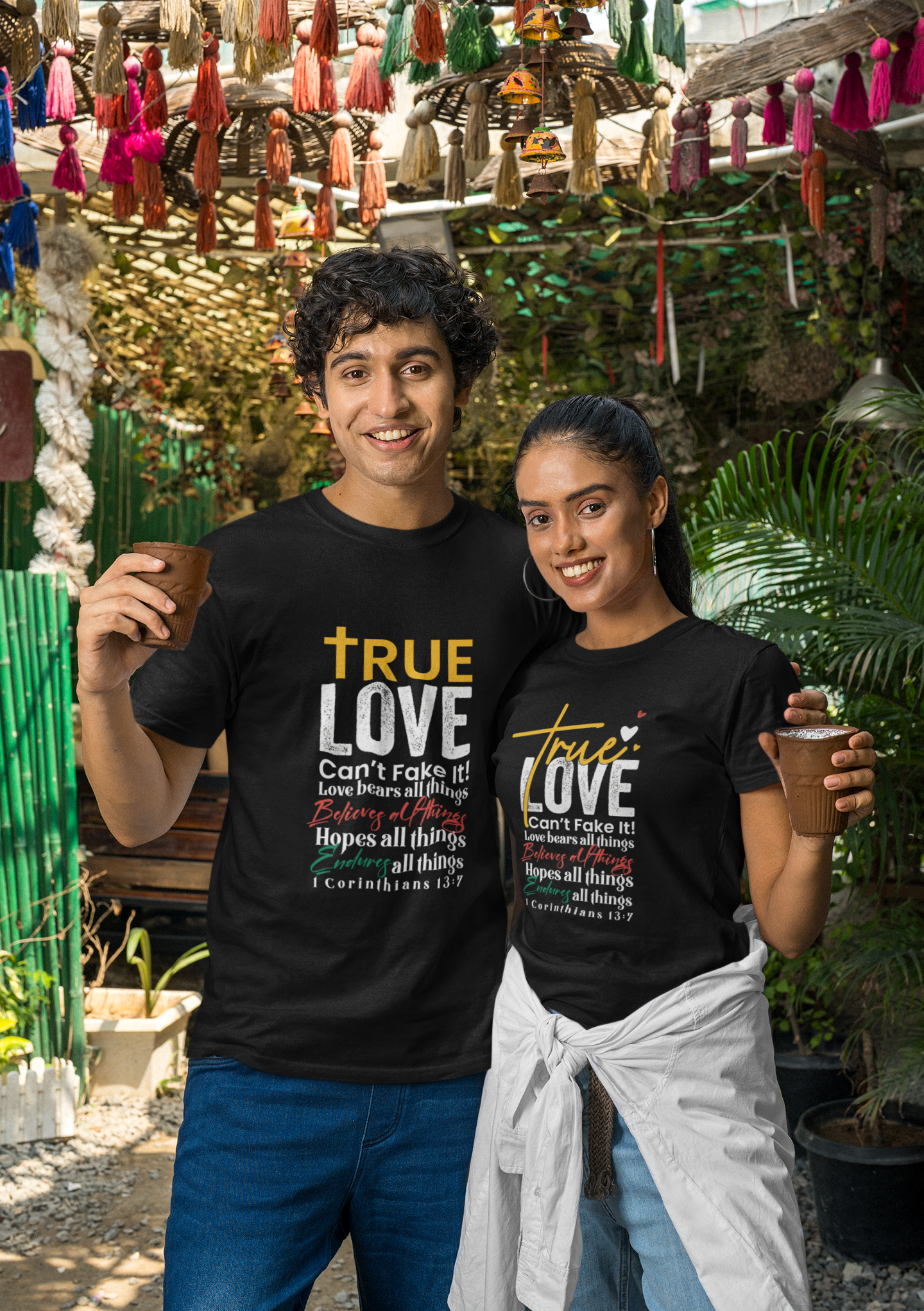 True Love, Can't Fake It - Unisex Heavy Cotton Tee (WC)