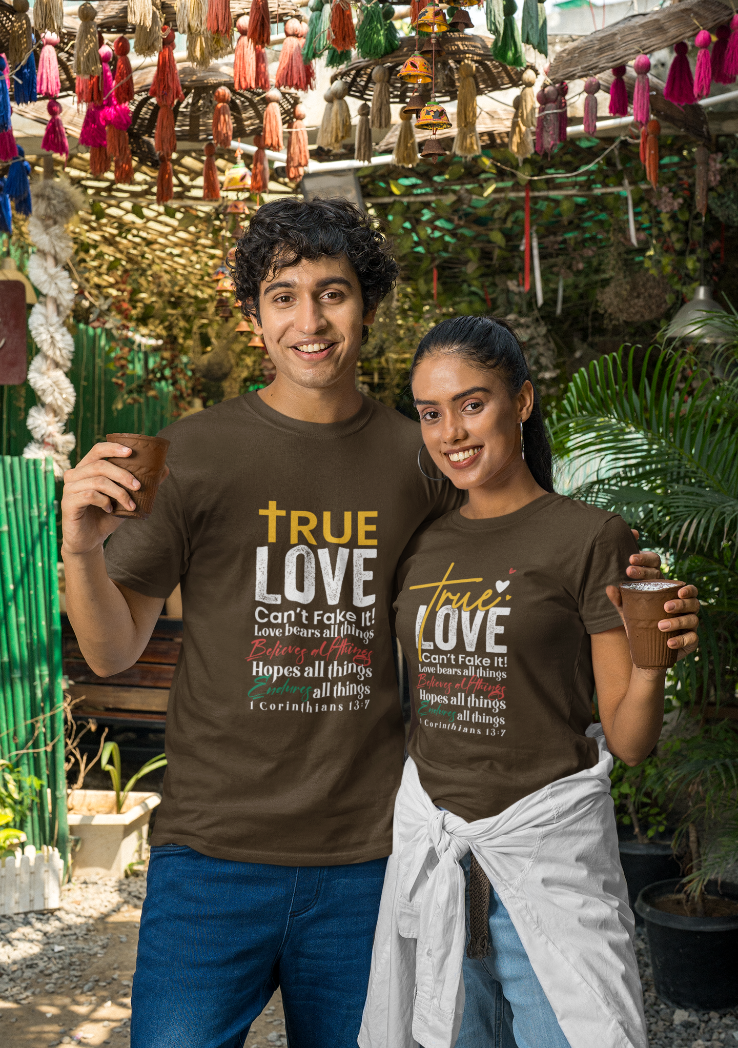 True Love, Can't Fake It - Unisex Heavy Cotton Tee (WC)