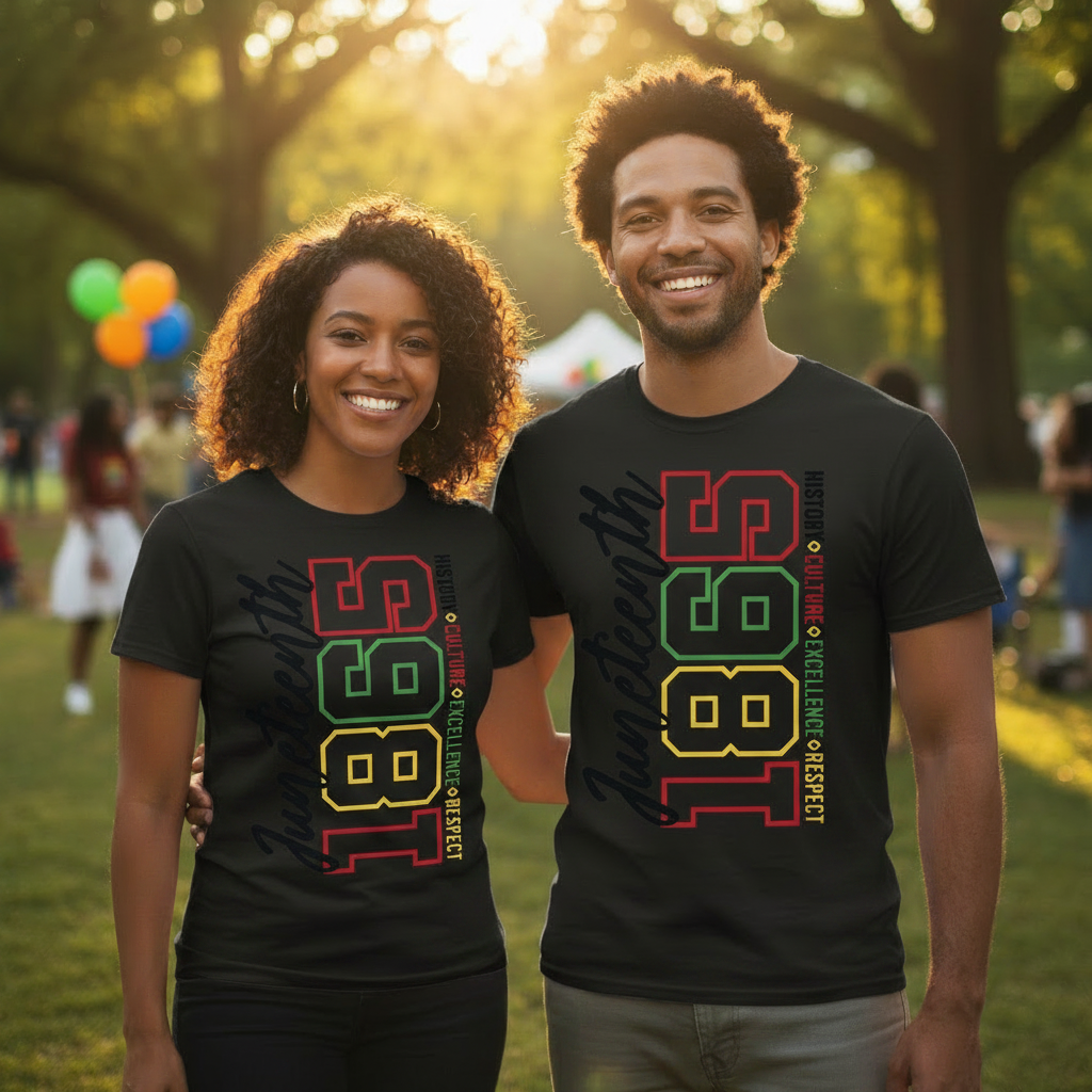 History Culture Excellence Respect Juneteenth T-Shirt #2 | Freedom Day Heritage Tee